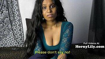 xxxnxx com Bored Indian Housewife begs for threesome in Hindi with Eng subtitles